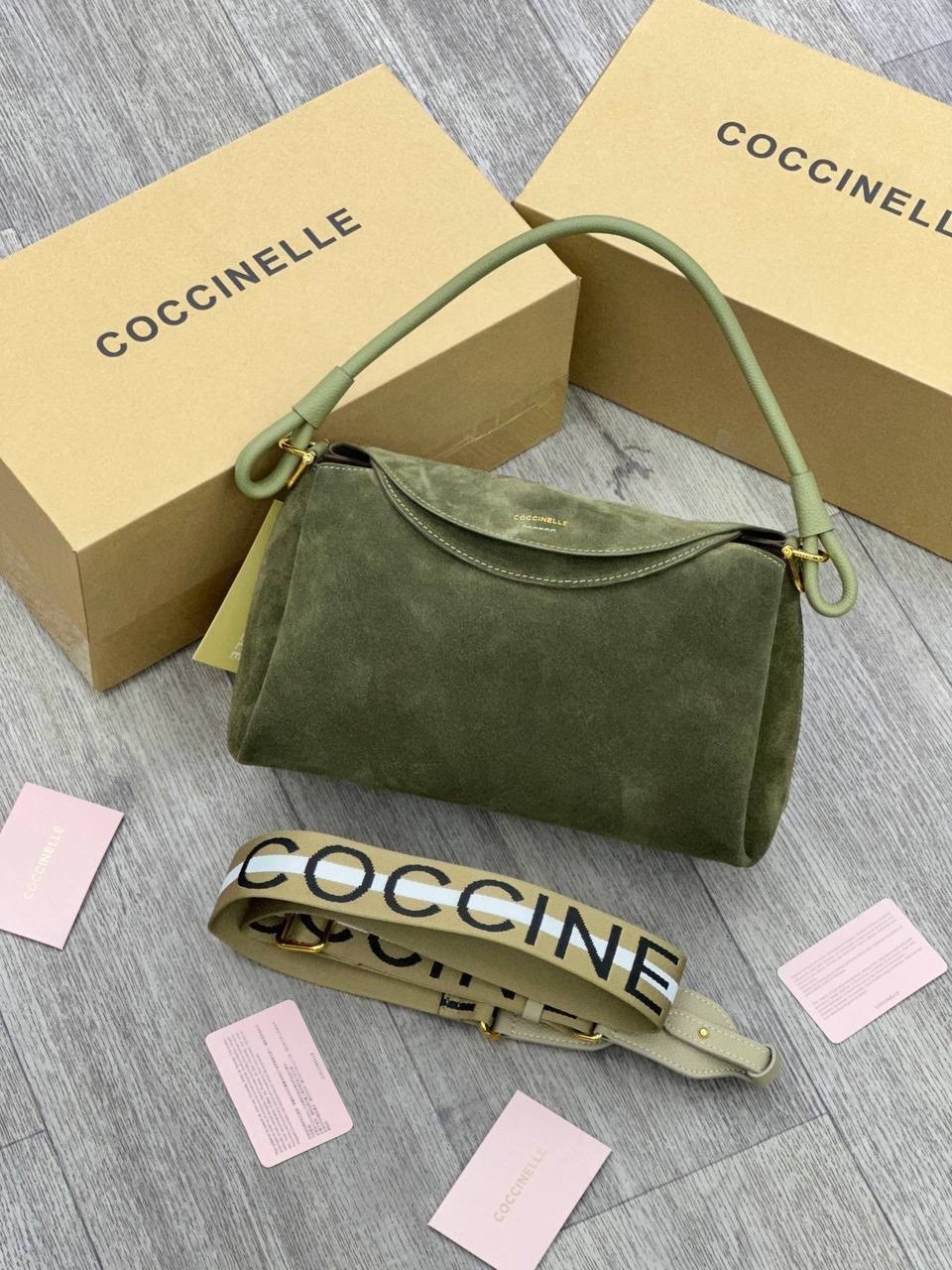 сумка coccinelle,сумка coccinelle замшевая,сумка женская coccinelle натуральная замша,замшевая сумка,сумка женская coccinelle