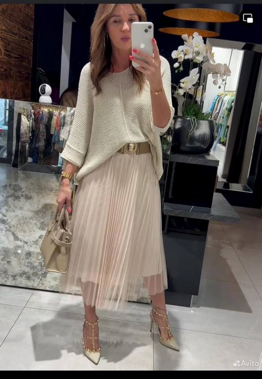 плиссированная юбка,юбка плиссе,плиссированная юбка бежевая,бежевая юбка,стиль одежды
