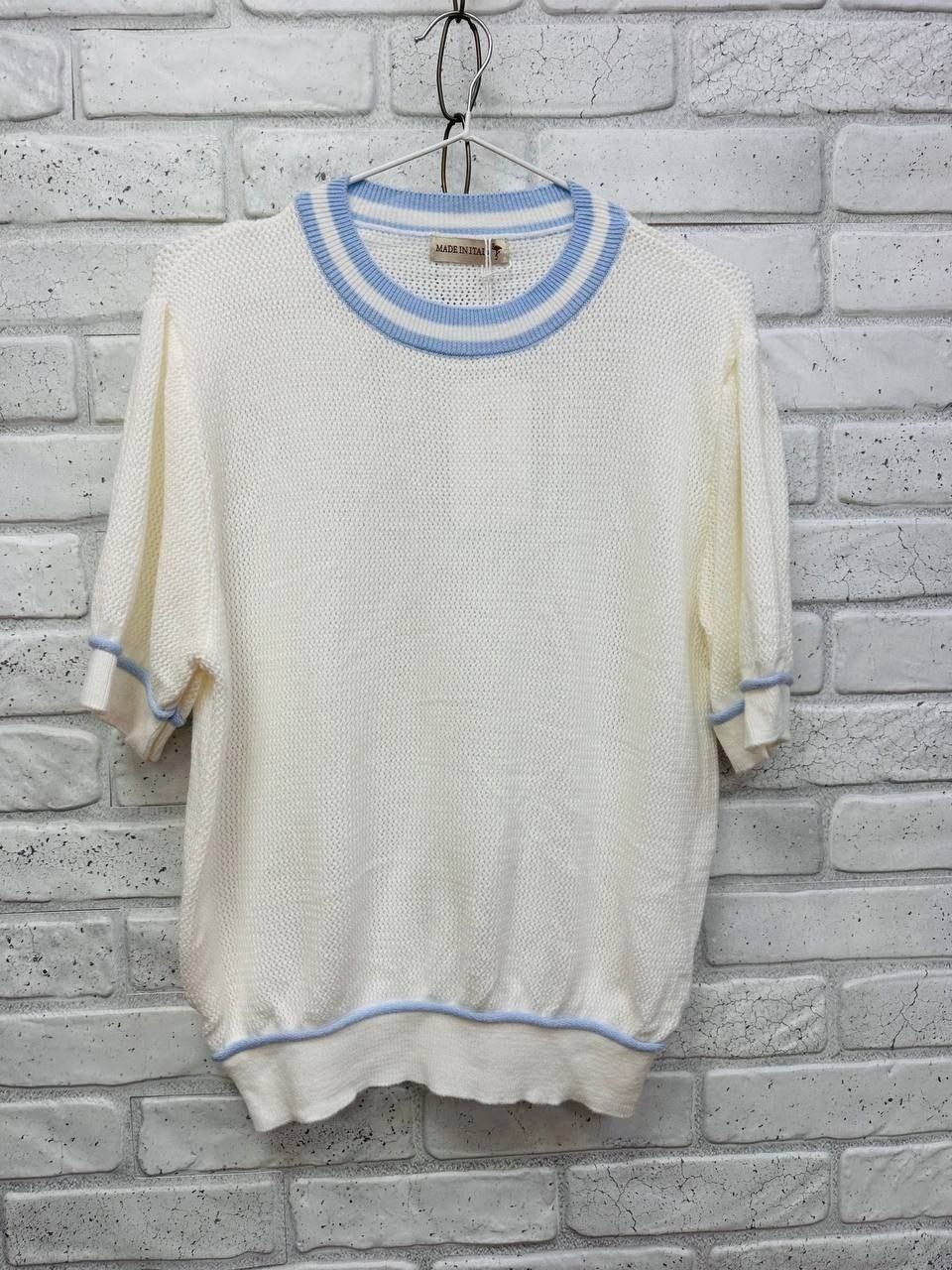 вязаная футболка,кофта свитер,джемпер летний,трикотажная футболка,джемпер