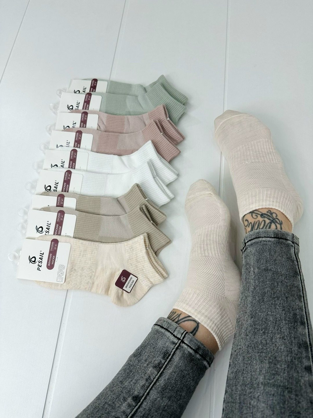 носки женские 10 пар,женские носки,носки женские короткие,носки обычные,носки женские р