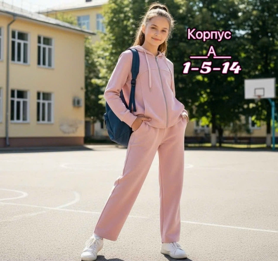 костюм спортивный детский nikastyle 7т14824 розовый,спортивный костюм для девочек,спортивные костюм,костюм для девочек,костюм спортивный детский nikastyle 7т14824 розовый 152