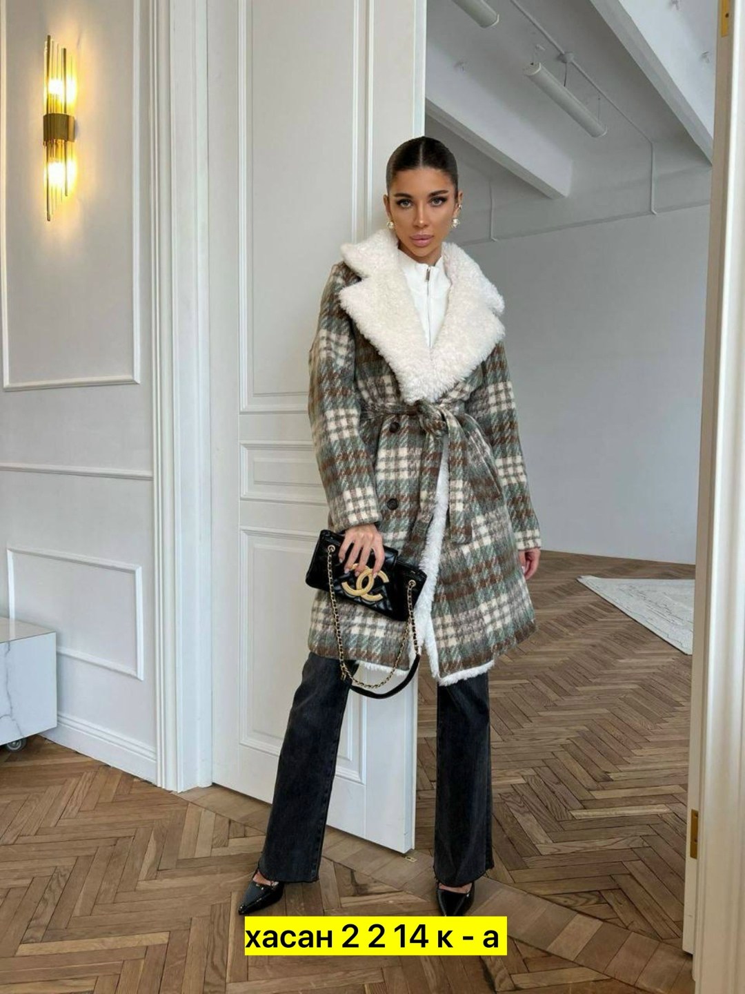 пальто в клетку,пальто,дубленка барашка,стильное пальто,пальто в клетку на меху демисезонное