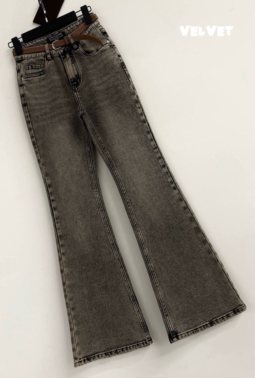 джинсы женские 7007 "однотонные-клеш № 1" серые,джинсы-клеш серые,джинсы клеш женские,джинсы клеш matreshka_love темно-серый,джинсы клеш от колена