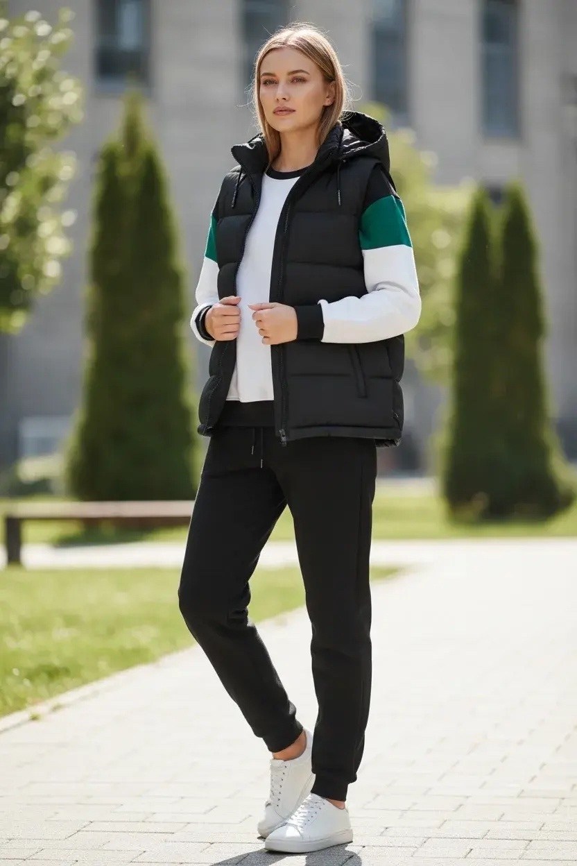 спортивные костюмы женские,жилетка женская,жилет зеленый,женские жилеты,костюм женский