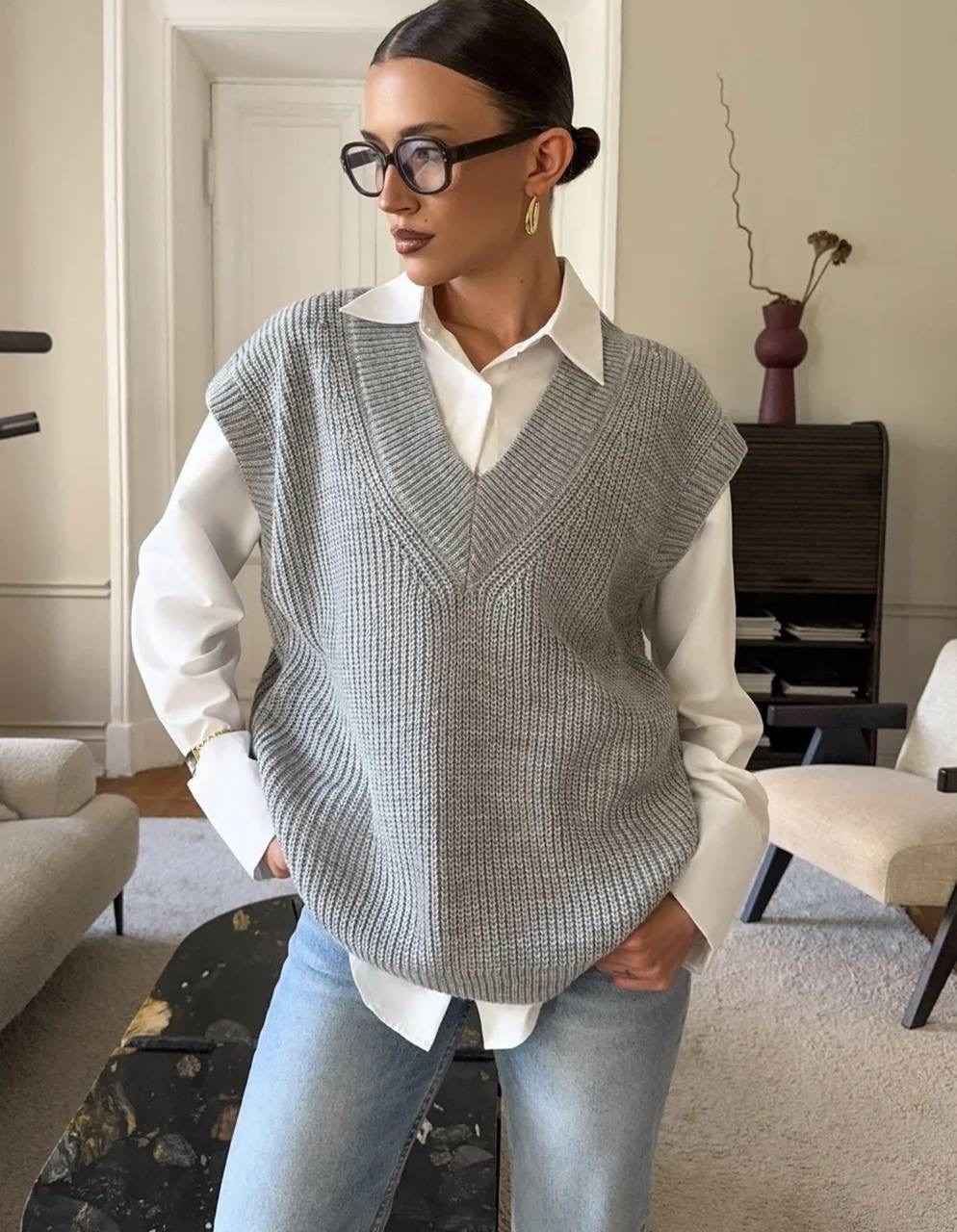 жилет вязаный трикотажный безрукавка beige island,жилет вязаный трикотажный безрукавка,жилет женский офисный вязаный универсальный,жилет вязаный женский,жилет вязаный трикотажный безрукавка vests stud