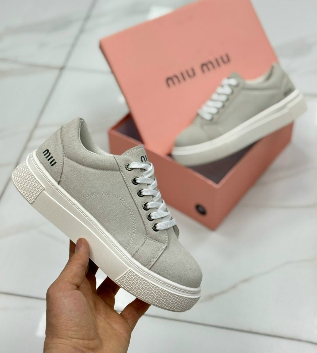 ,женские замшевые кеды miu miu арт. 6m7m33,кеды замшевые miu miu 36-40,кеды женски,кроссовки miu miu