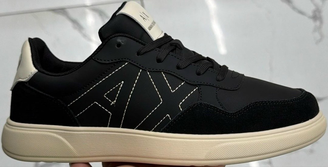 ,кроссовки x8x234 xk422 r939 ea7 emporio armani черный,кроссовки emporio armani,низкие кроссовки,мужская  кроссовки