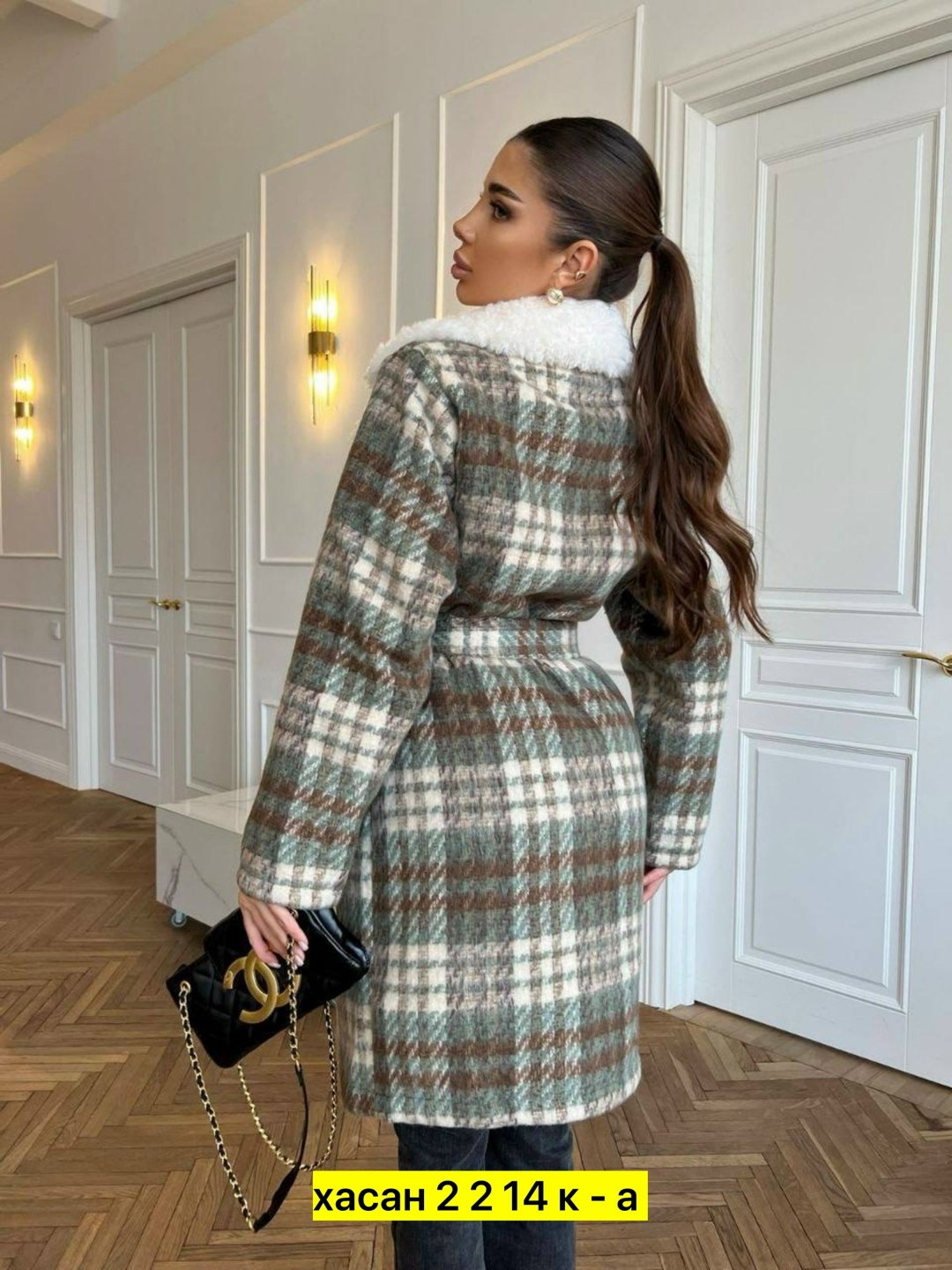пальто в клетку,пальто,дубленка барашка,стильное пальто,пальто в клетку на меху демисезонное