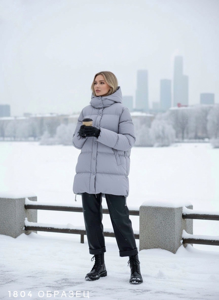 куртка зимняя с капюшоном пуховик bottom line цвет светло-серый,куртка зимняя с капюшоном пуховик,куртка зимняя женская,пуховик женский,пуховик