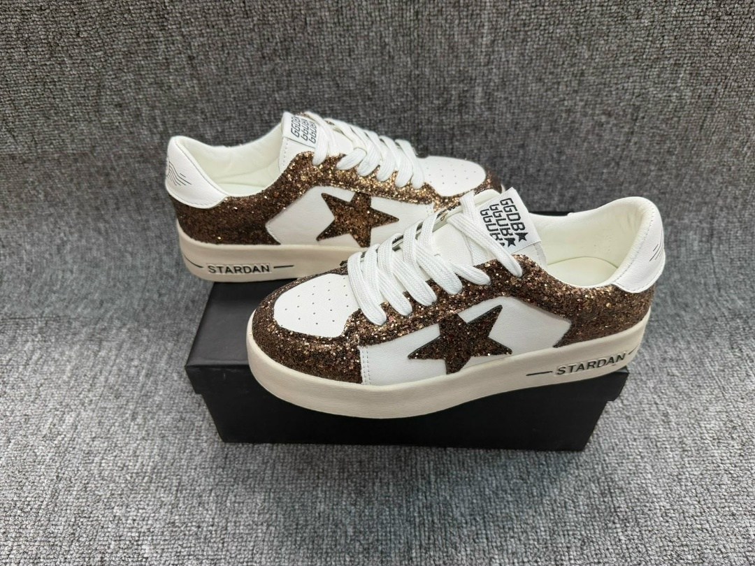 golden goose кеды hi star с блестками белый,,кроссовки golden goose wmns stardan white silver glitter,кеды женские golden goose,кеды женски