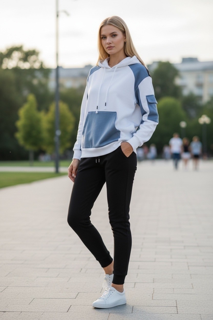 костюм спортивный женский,спортивный костюм,женский спортивный костюм 10001 "двухцветный карман" голубой,cпортивный костюм женский из футера,женский костюм из футера