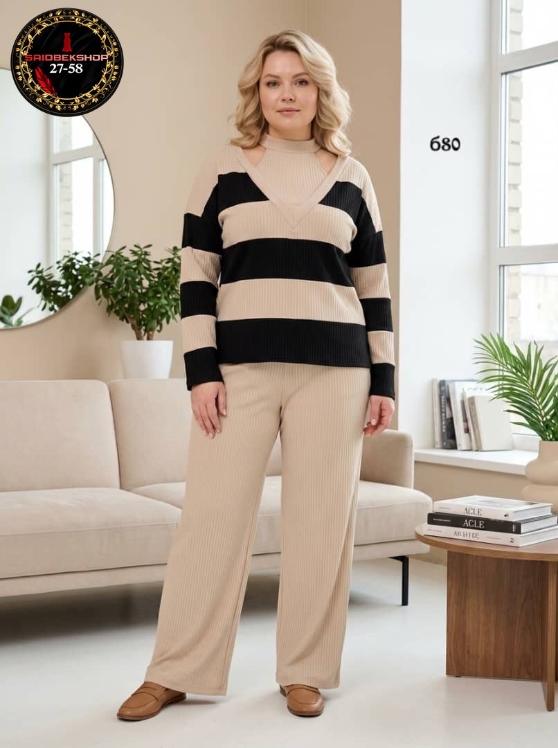 трикотажные костюмы,костюм с брюками,костюм вязаный с брюками,джемпер женские,костюм из трикотажа с брюками
