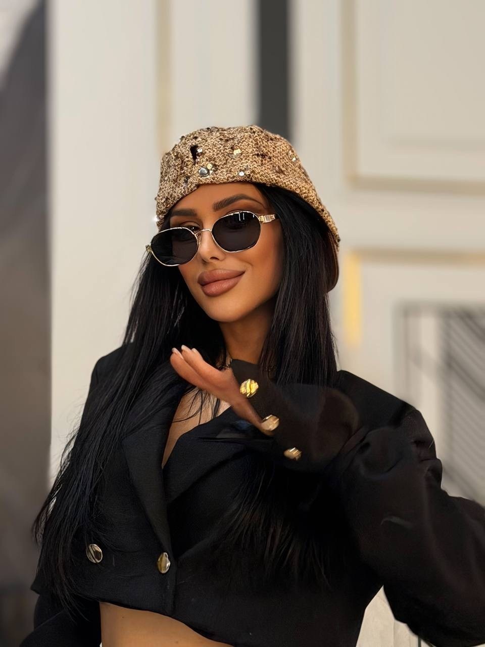 женская бейсболка,стильная одежда,солнцезащитные очки miu miu,берет