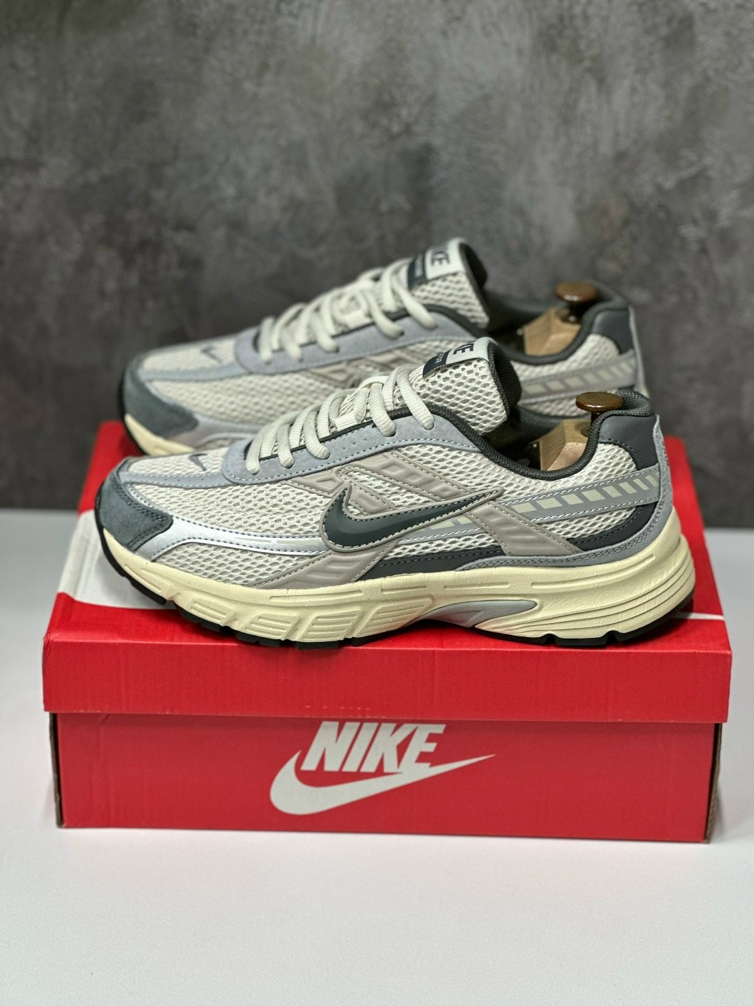 кроссовки nike,кросівки чоловічі nike initiator white brown,кроссовки nike initiator,,спортивная