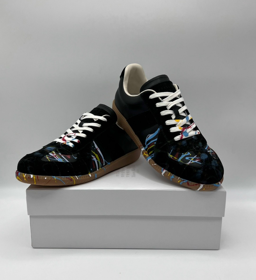 maison margiela replica кроссовки,maison margiela кроссовки,кроссовки maison margiela paint replica черный мультиколор,maison margiela replica кеды,мейсон марджела replica кроссовки