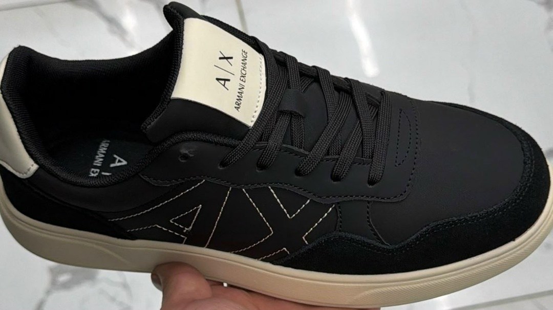 ,кроссовки x8x234 xk422 r939 ea7 emporio armani черный,кроссовки emporio armani,низкие кроссовки,мужская  кроссовки