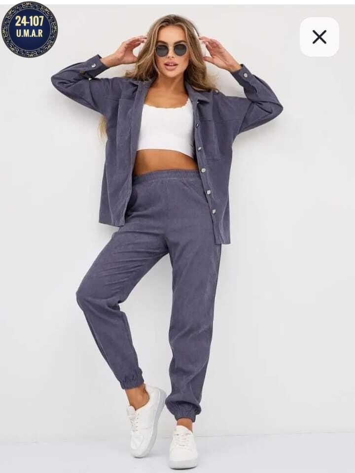 вельветовый костюм женский спортивный с рубашкой,костюм женский вельветовый,костюм спортивный оверсайз вельветовый aruu mode,спортивные костюмы женские,вельветовые костюмы женские рубашка и штаны