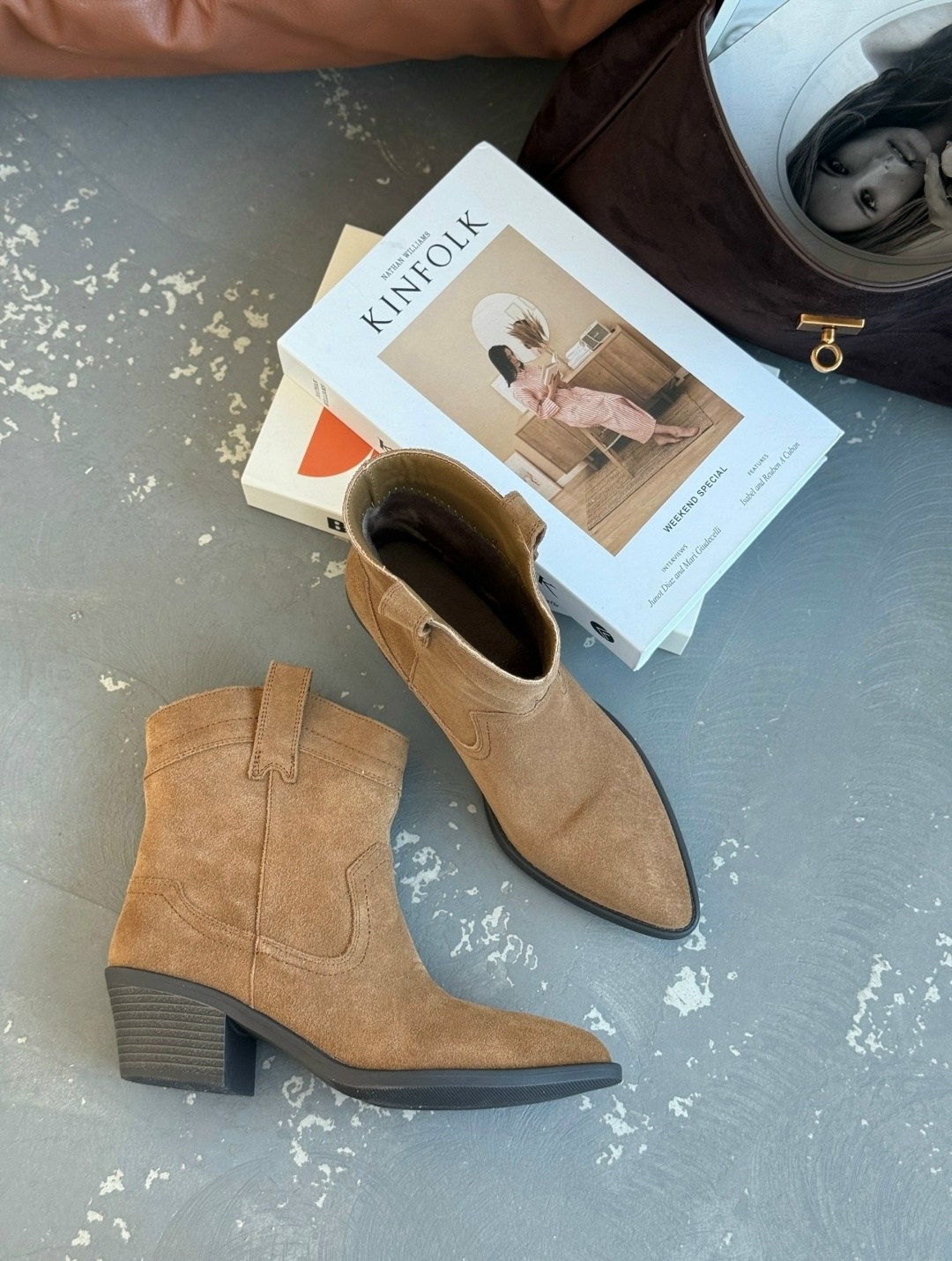 ,замшевые ботинки,замшевые ботильоны,женская ,ботильоны женские