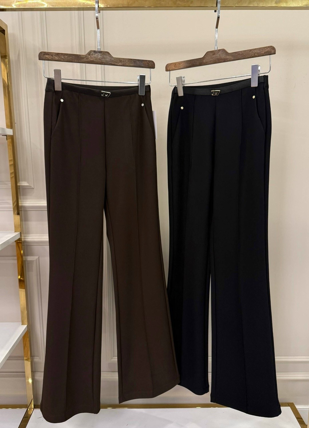 брюки палаццо классические feeda grava,блуза rivoli 2409 черный,классические брюки,брюки палаццо,черные женские брюки