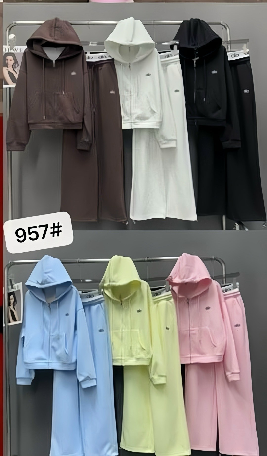 спортивные костюмы женские,стильные спортивные костюмы,спортивные костюм,костюм спортивный на молнии палаццо с кулиской 05mrk цвет желтый,спортивный костюм двойка sporty&rich w suits цвет желтый лимон