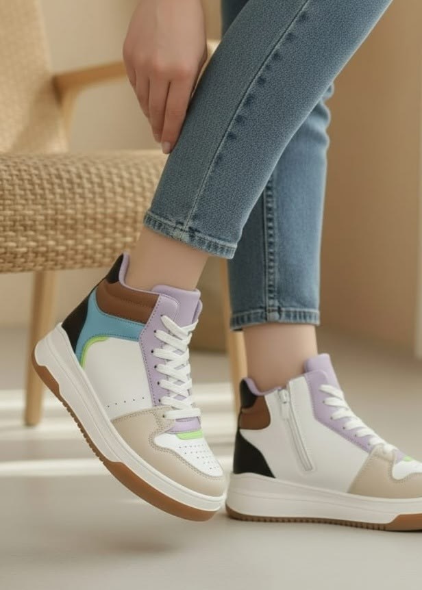 женские кроссовки,,кроссовки высокие женские,кроссовки стильные, женская