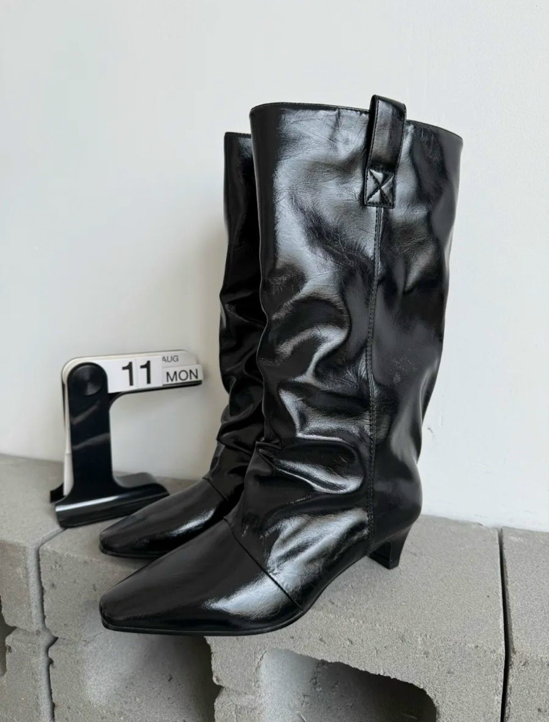 сапоги демисезонные на маленьком каблуке gh collection,сапоги демисезонные на маленьком каблуке gh collection цвет черный,сапоги,сапоги трубы на каблуке демисезонные valentina wang,сапоги кожаные на ш