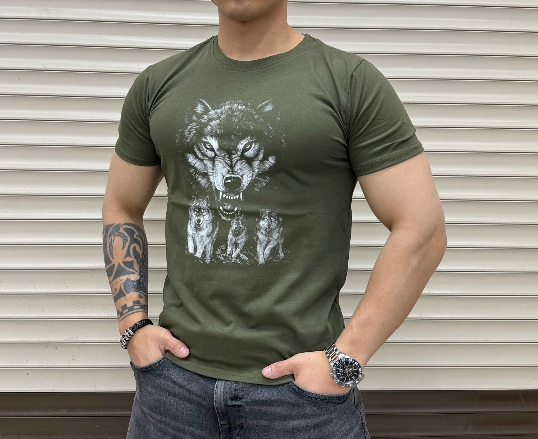 футболки для мужчин,футболки мужские,футболки мужские с принтом,футболки с волком,мужская майка