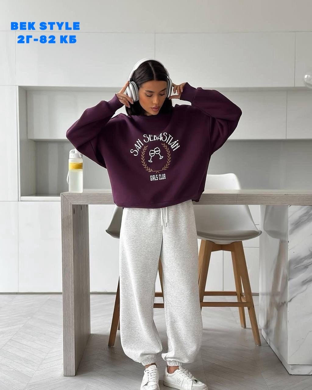 спортивные костюмы женские,спортивные костюмы,свитшот женский,свободный свитшот,оверсайз свитшот