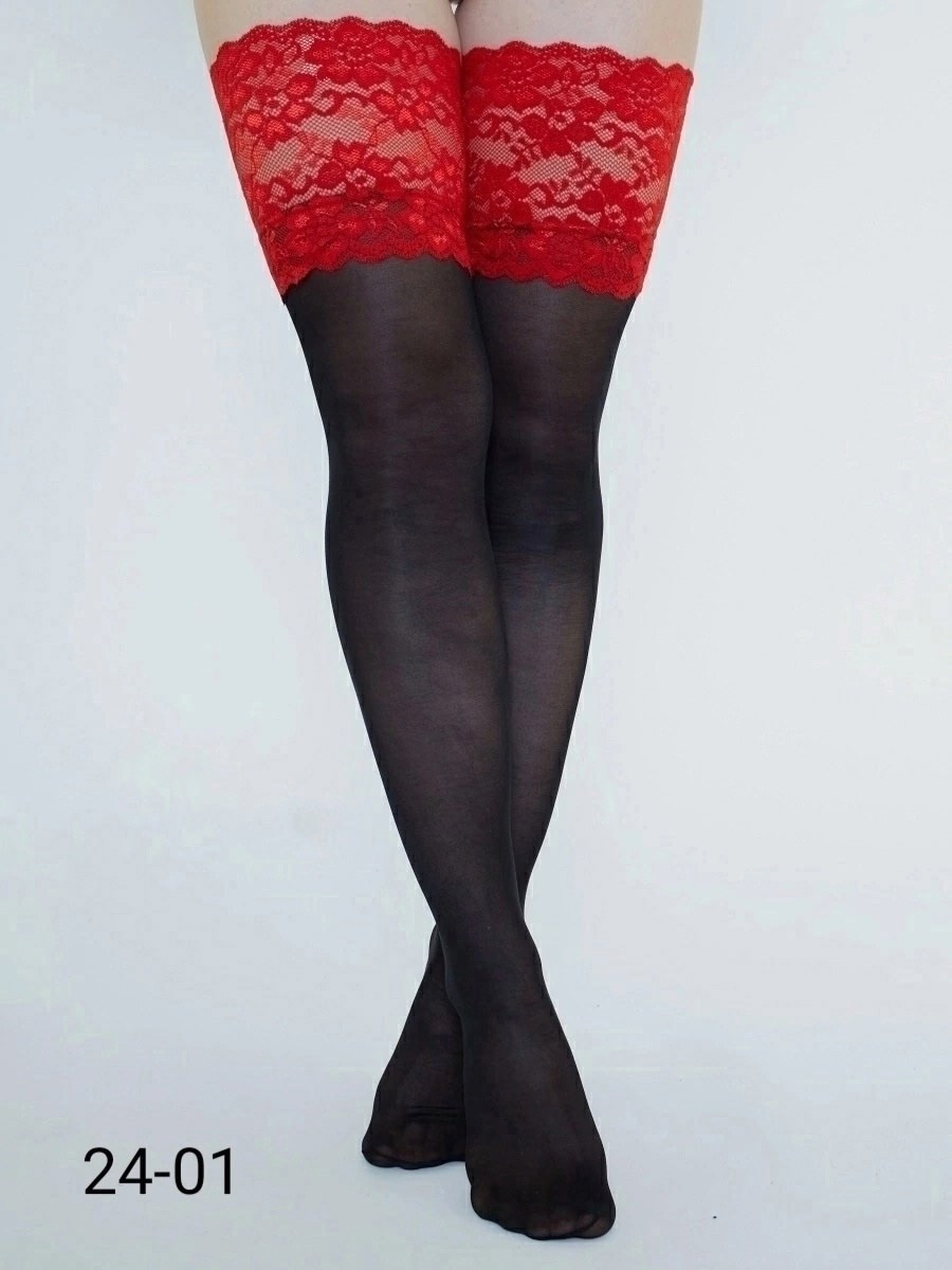 чулки женские,чулки с широкой кружевной резинкой,чулки женские капроновые,чулки женские красные,чулки с лайкрой женские