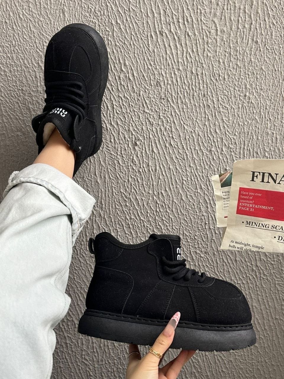 , женская,кроссовки женскиe,зимняя женская ,кроссовки замшевые