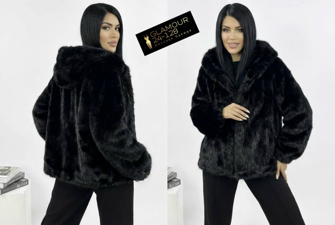 шуба искусственная под норку,шуба искусственная экошуба зимняя с капюшоном (oversize) n&t store,шуба искусственная,шубка,норковая шуба