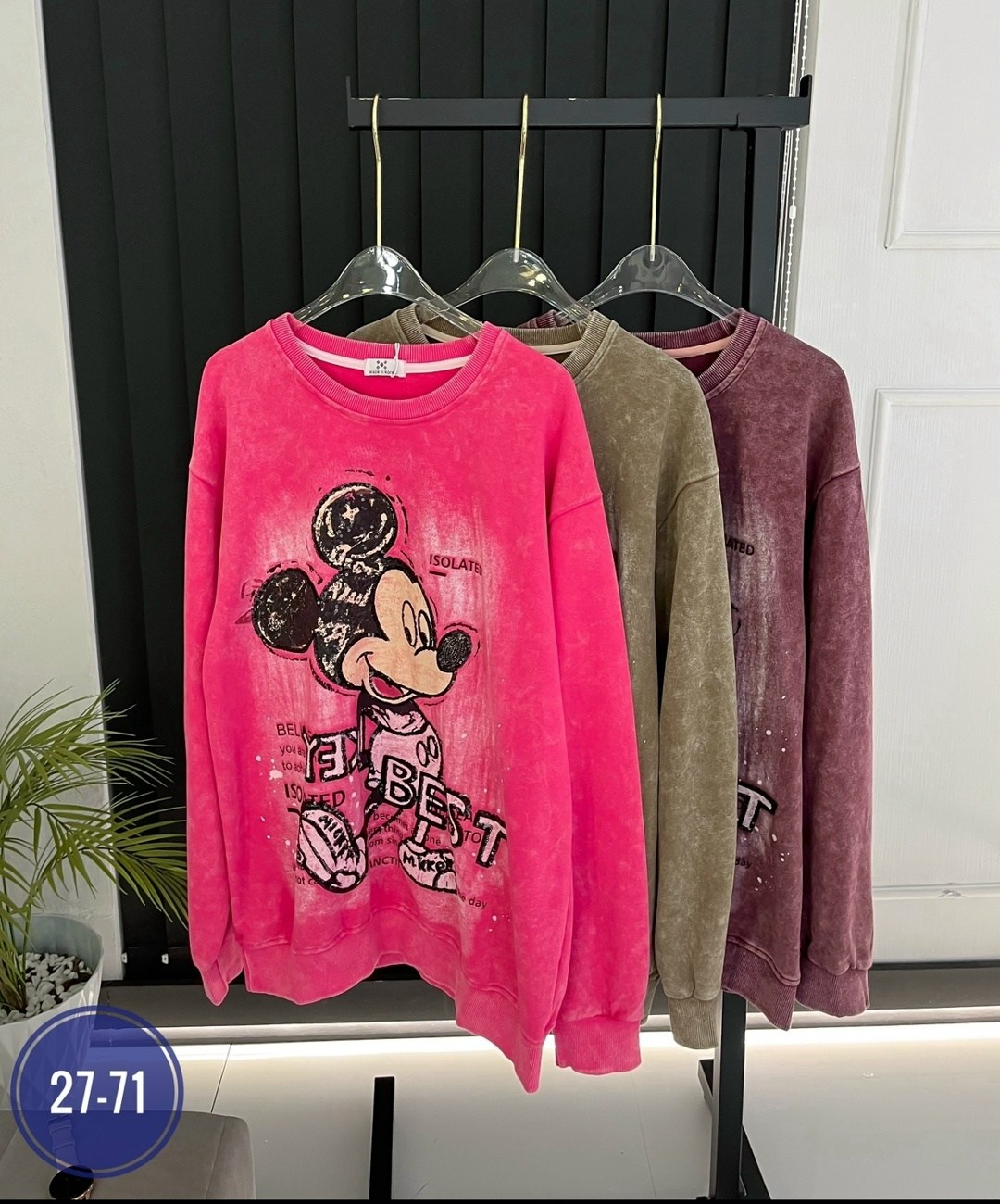 свитшот женский,кофты молодежные,женская кофта,свитшот розовый,свитшот оверсайз с принтом "микки маус"
