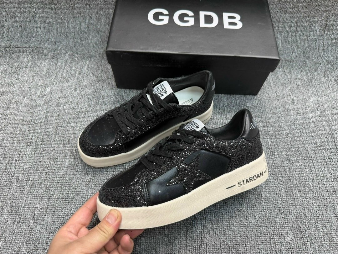 golden goose кеды hi star с блестками белый,,кроссовки golden goose wmns stardan white silver glitter,кеды женские golden goose,кеды женски