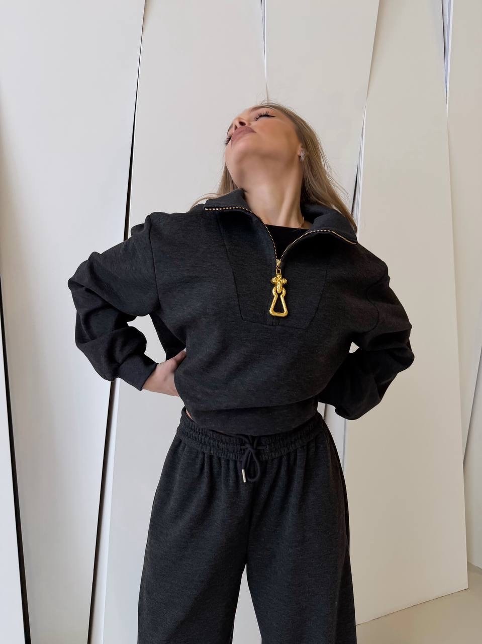 брючный костюм,спортивные костюмы женские,костюм женский на флисе,спортивный костюм оверсайз voi-fashion,женский костюм