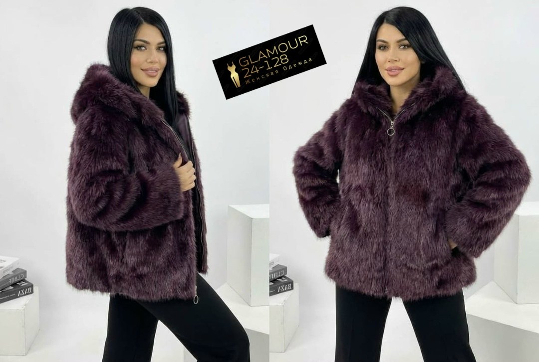 шуба искусственная под норку,шуба искусственная экошуба зимняя с капюшоном (oversize) n&t store,шуба искусственная,шубка,норковая шуба