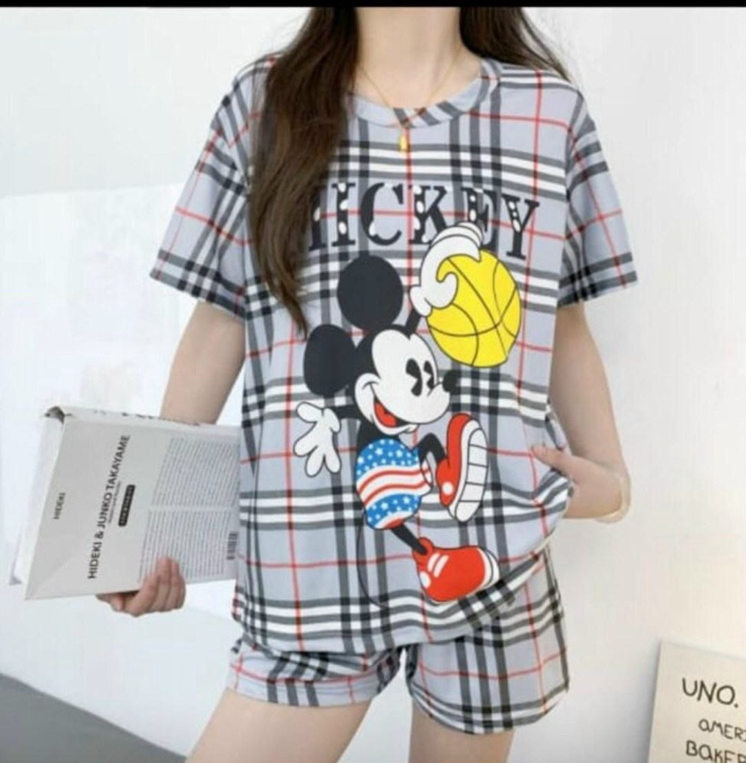 пижама женская,домашний костюм пижама,домашняя одежда комплект,пижама дисней для женщин,пижама оверсайз