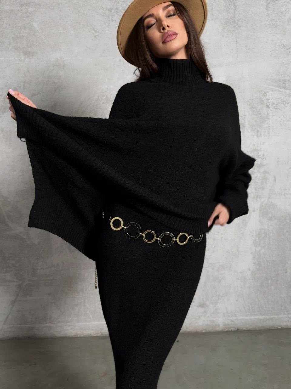 трикотажный костюм с юбкой,юбка с кофтой,костюм свитер и юбка повседневный,вязаный костюм с юбкой,костюм с юбкой