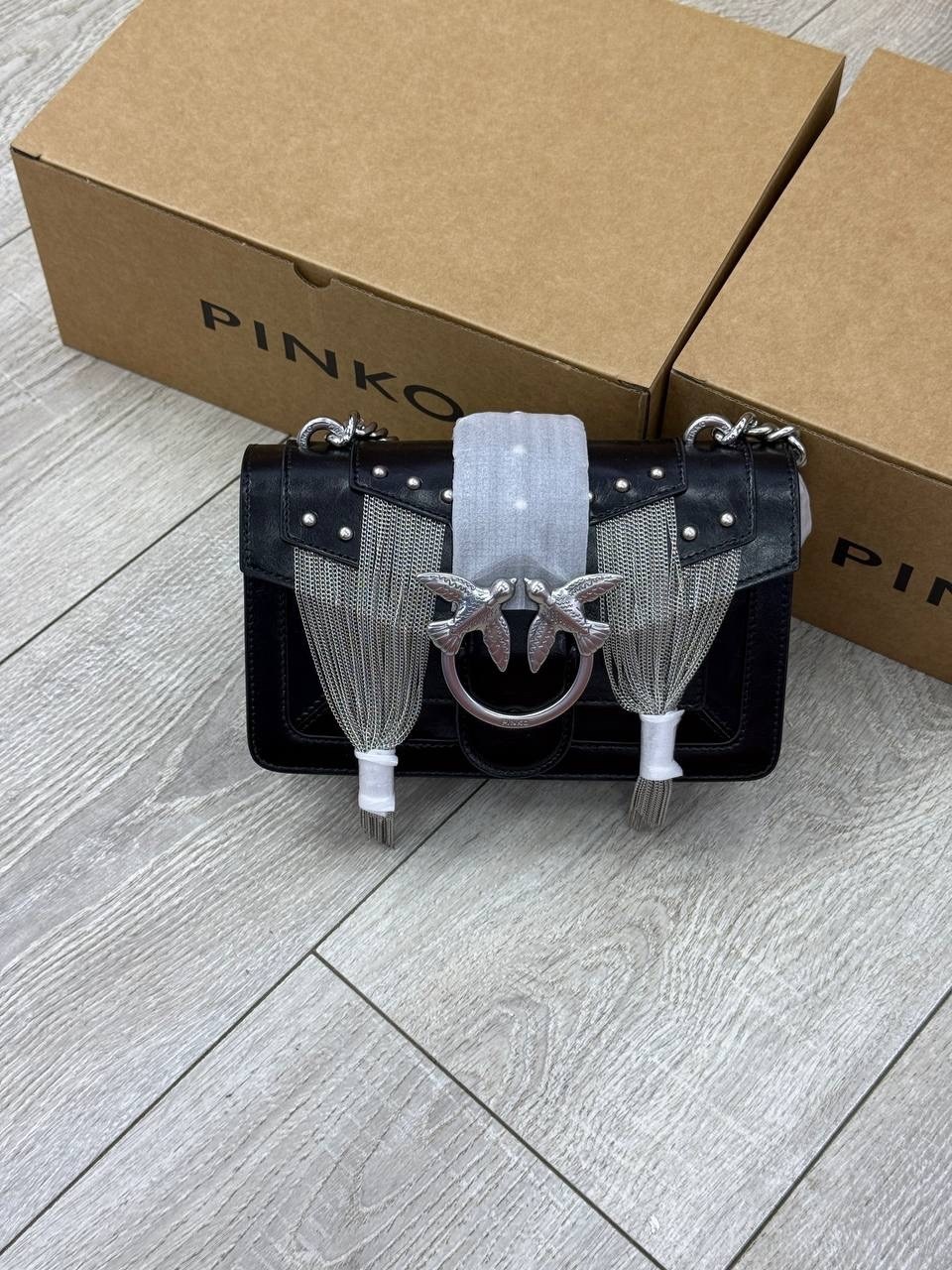женская сумка pinko,сумка pinko,сумка pinko оригинал,сумка pinko mini love bag metal fringes,сумка pinko кожаная