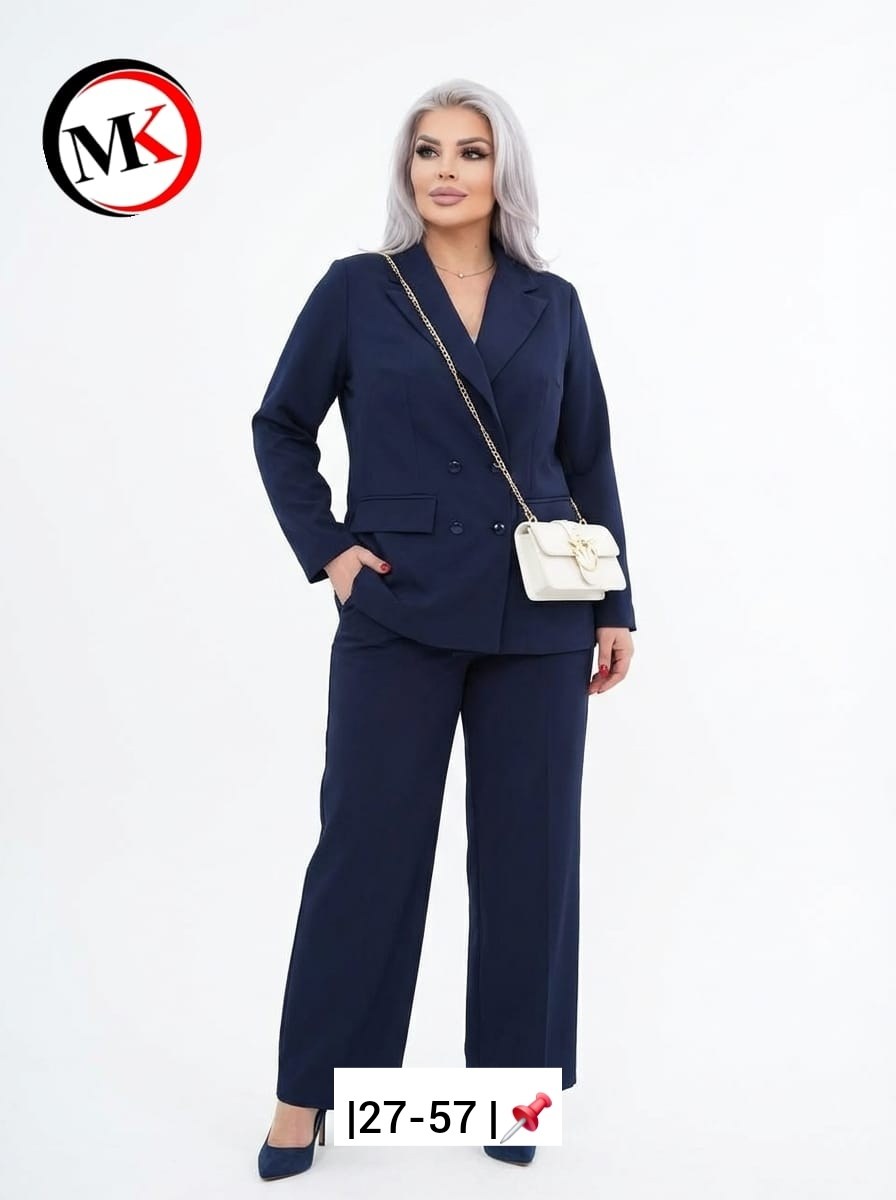 женский классический брючный костюм двойка,брючный костюм,женский костюм больших размеров,женский брючный костюм большие размеры,костюм женский