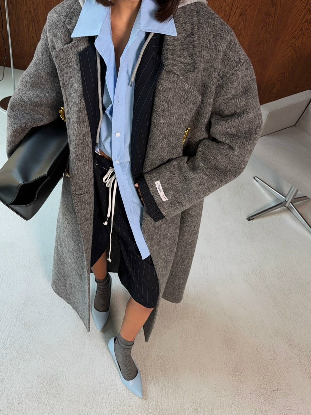 стильное пальто,модное пальто,серое пальто,длинное пальто,модели пальто