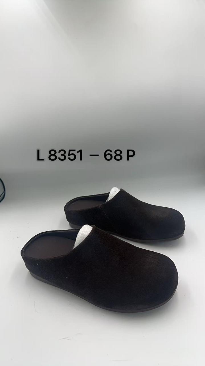 ,домашние тапочки из флока,замшевые сабо,женская ,мужские тапочки