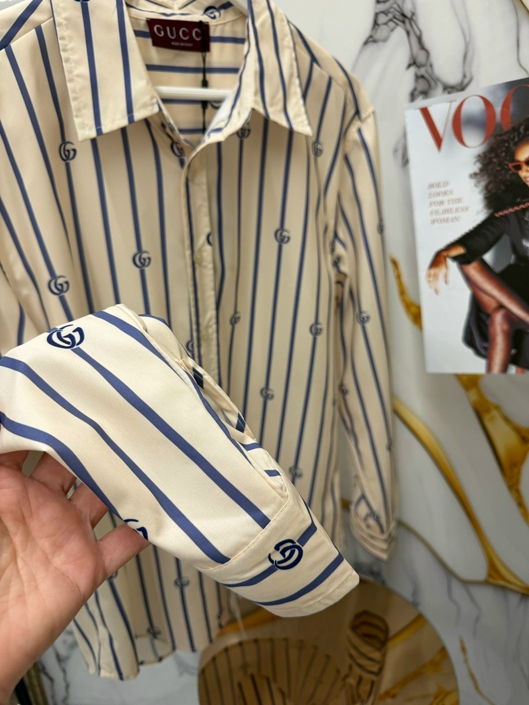 рубашка гуччи в полоску,рубашка в полоску,стильная рубашка,рубашка,рубашка гуччи