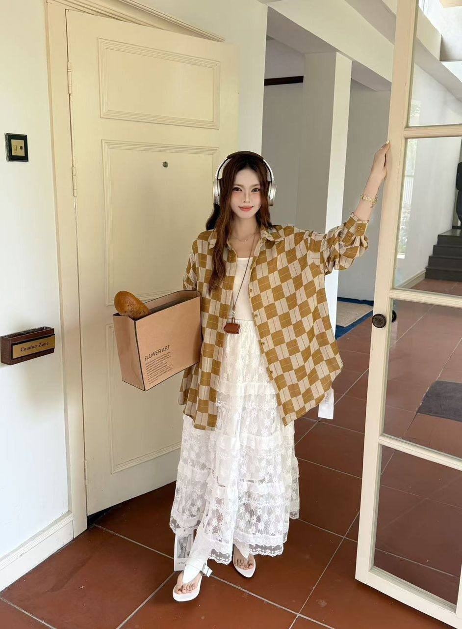 рубашка женская в клетку оверсайз,клетчатая рубашка,женская клетчатая рубашка,повседневная рубашка,женская рубашка в клетку