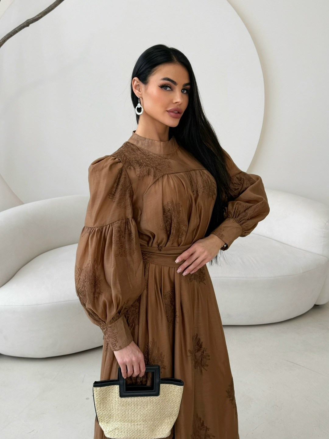 нарядное платье,платье,шифоновое платье,повседневные платья,коричневое платье