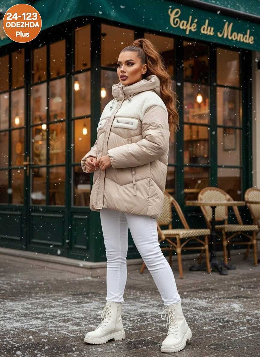 куртка женская светло-серая размер 50,куртка зимняя женская,куртка женская,зимняя куртка,удлиненная куртка