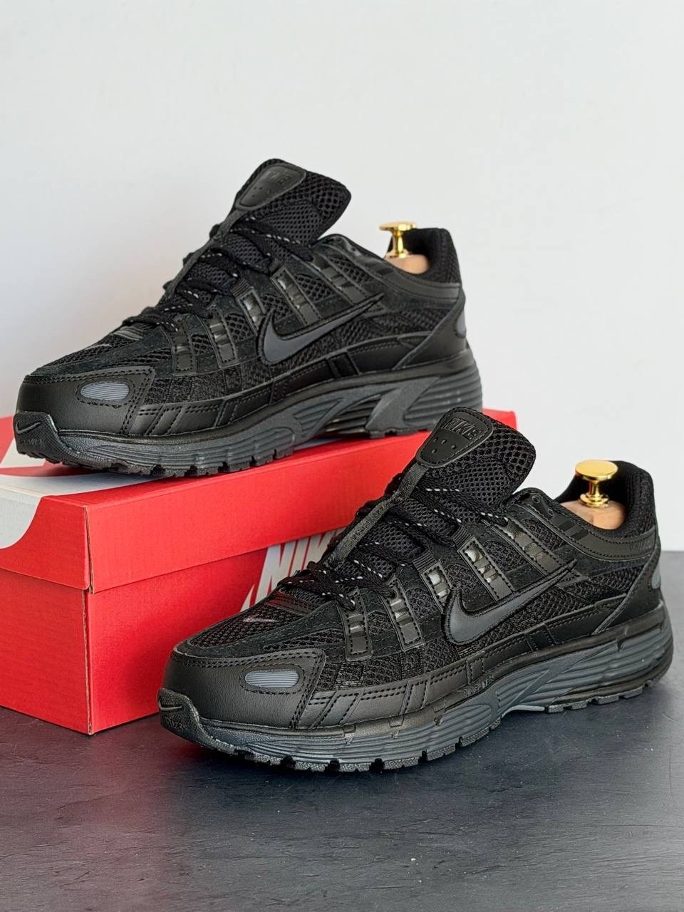 кроссовки nike p-6000,демисезонные кроссовки найк p-6000 gore-tex,кроссовки nike p-6000 premium triple black,nike p-6000 premium triple black,кроссовки nike