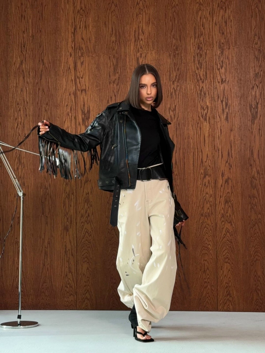 кожаная куртка,косуха с бахромой,кожаная куртка с бахромой,косуха женская,косуха