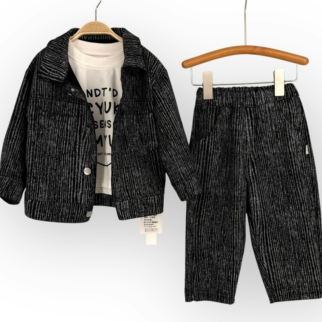 черные брюки choupette для мальчика,жакет для мальчика,брюки детские choupette 1031.43 черный,костюм тройка для мальчика,брюки детские choupette 1031.43 цв.черный р.104