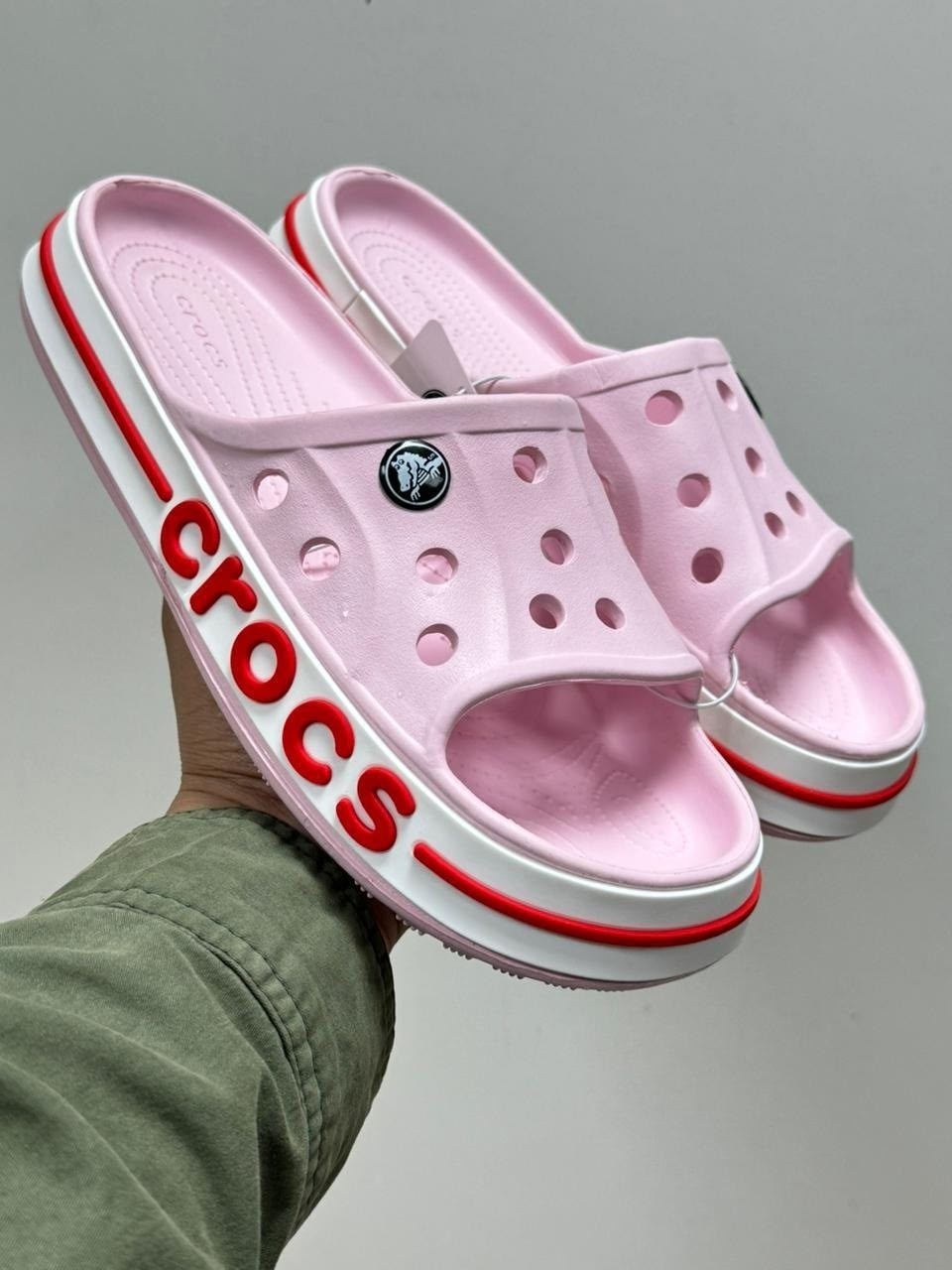 сабо crocs,crocs женские,crocs розовые,crocs кроксы сланцы,crocs bayaband clog