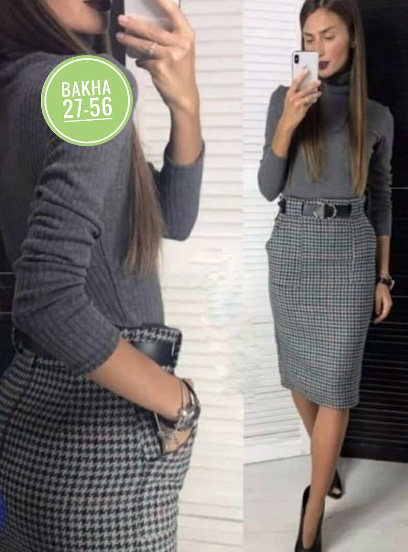 юбка,стильная юбка,женская юбка,классическая юбка,юбка в клетку